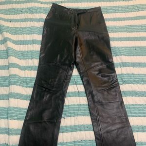 Wilson Maxima lined leather dress pants